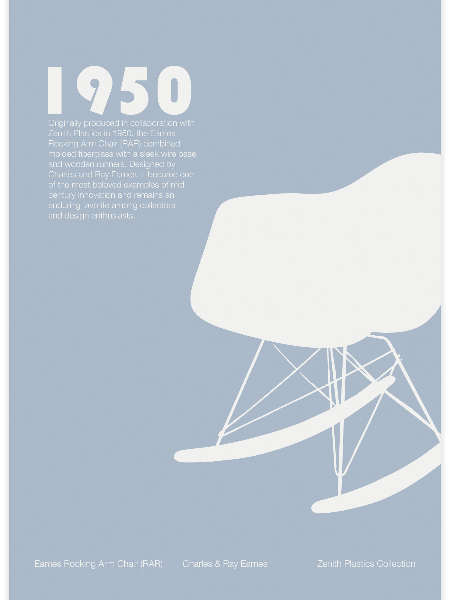 Eames Rocking Arm Chair