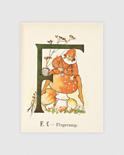 Prinsarnes blomsteralfabet - F