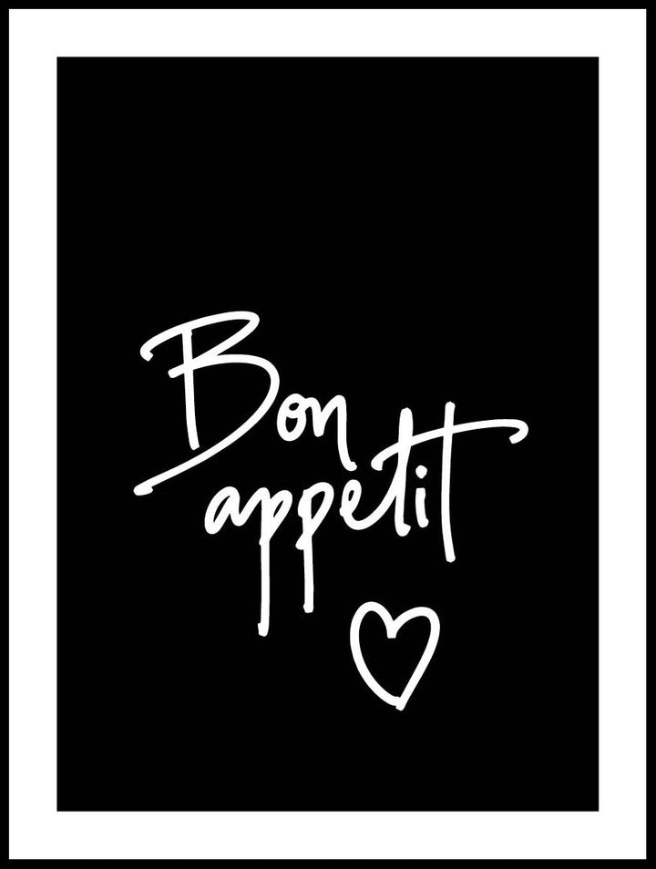 Bon Appétit Poster