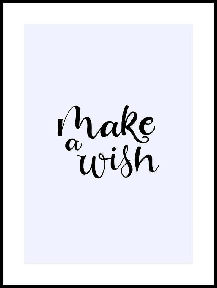 Make A Wish Poster