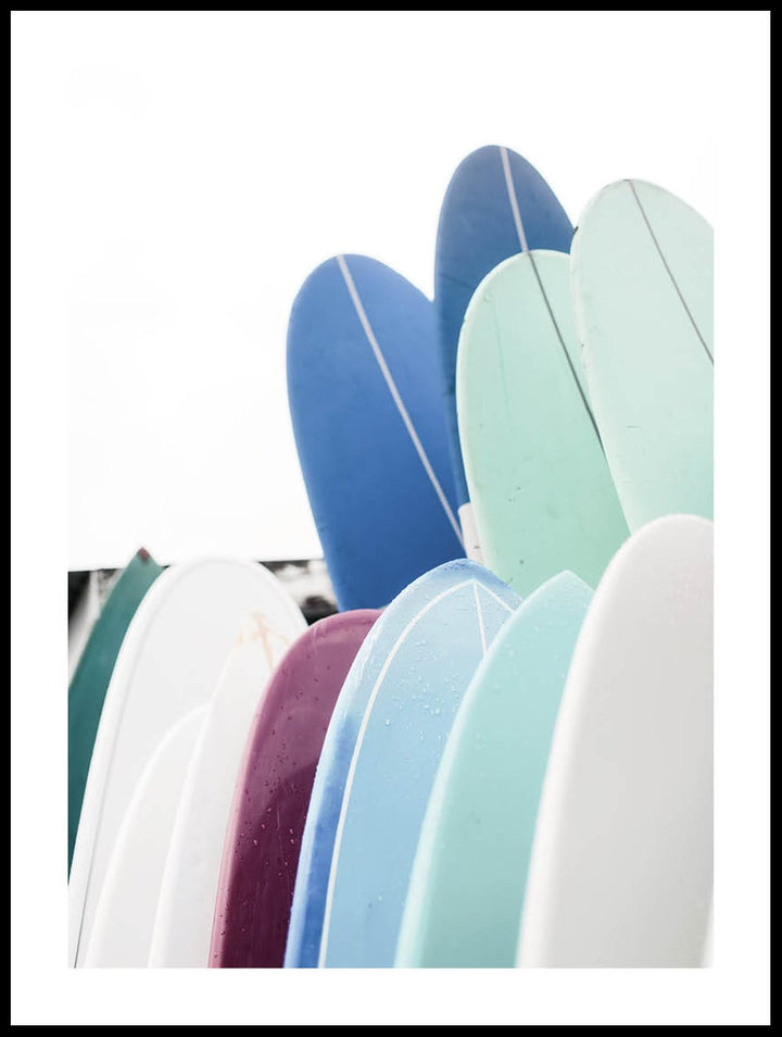 Surfboards Poster