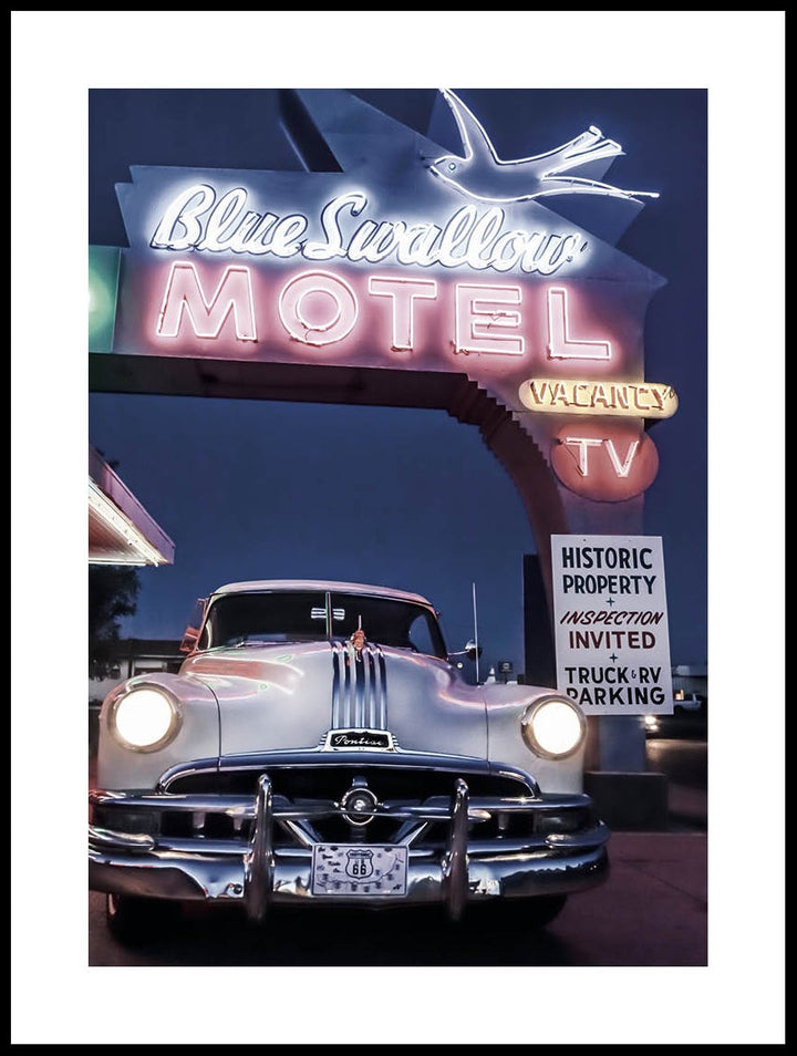 Blue Swallow Motel Poster