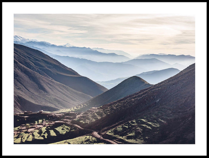 The Atlas Mountains In Morocco Poster