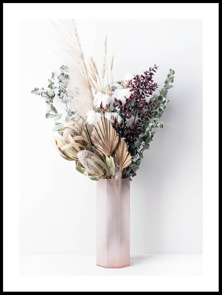 Bouquet In Vase Poster