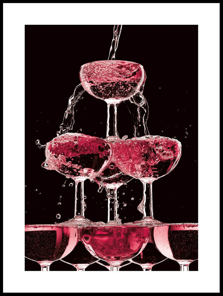 Pink Champagne Poster