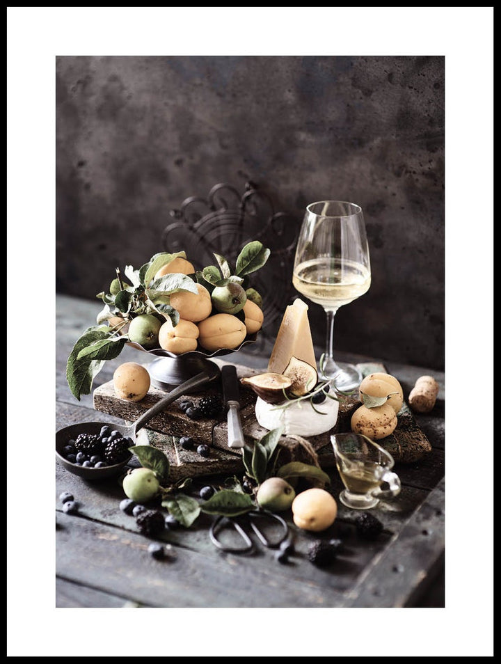 Fruit And Wine Poster