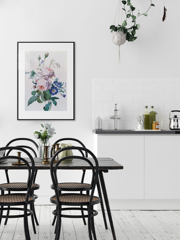 Peonies Painting Poster