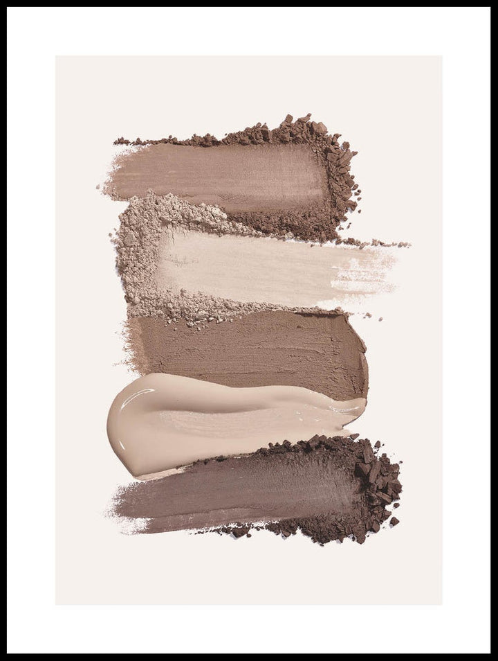 Makeup In Beige Poster