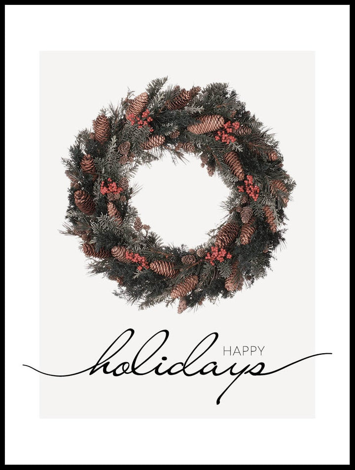 Happy Holidays Poster