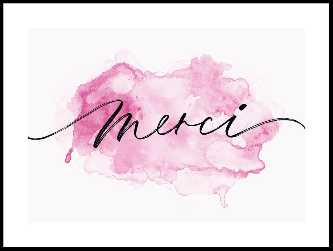 Merci Poster