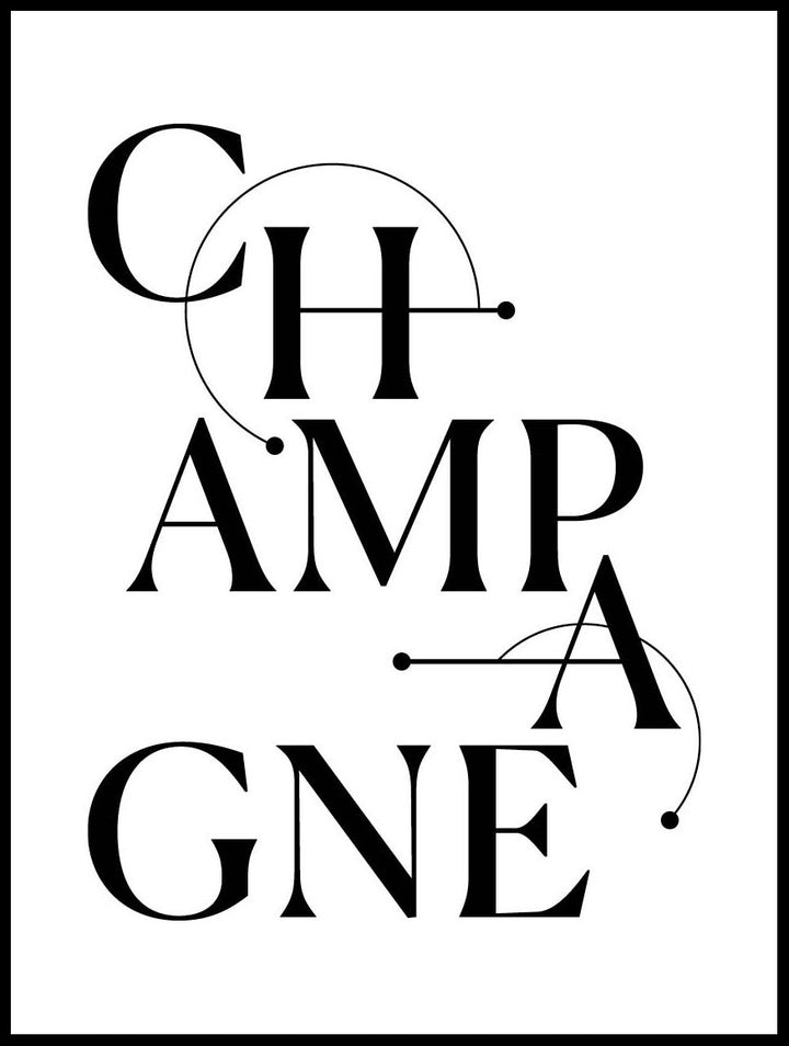 Champagne Poster