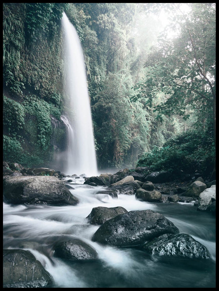 Tiu Kelep Waterfall Poster