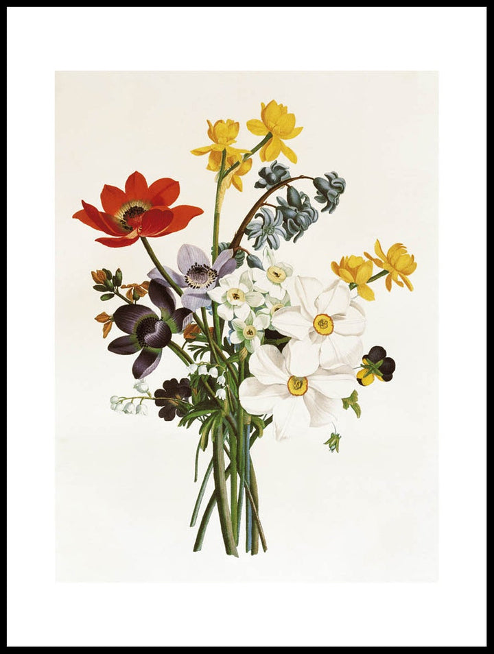 Bouquet Painting Poster