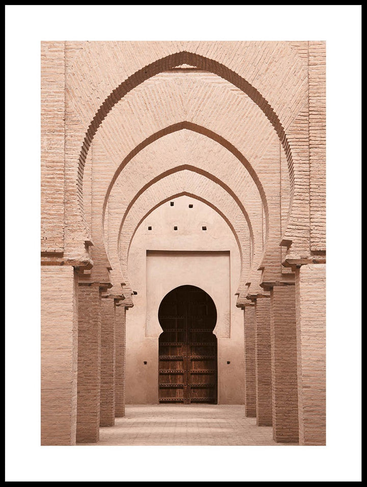 Architecture In Marrakech Poster