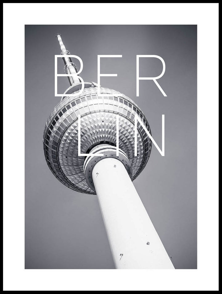 Berlin Tv Tower Poster