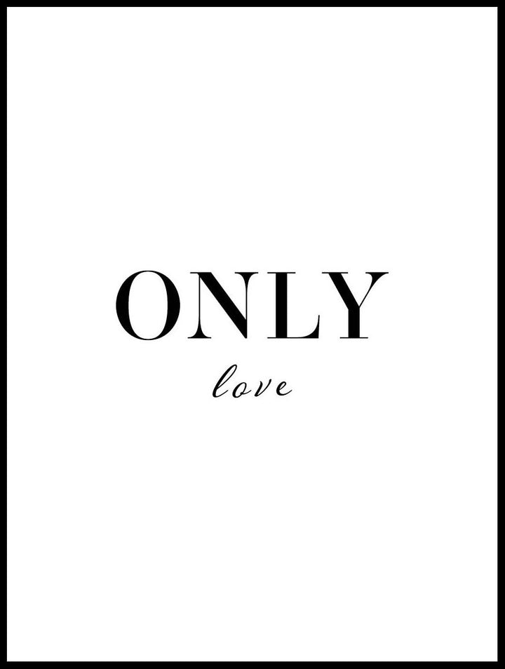 Only Love Poster