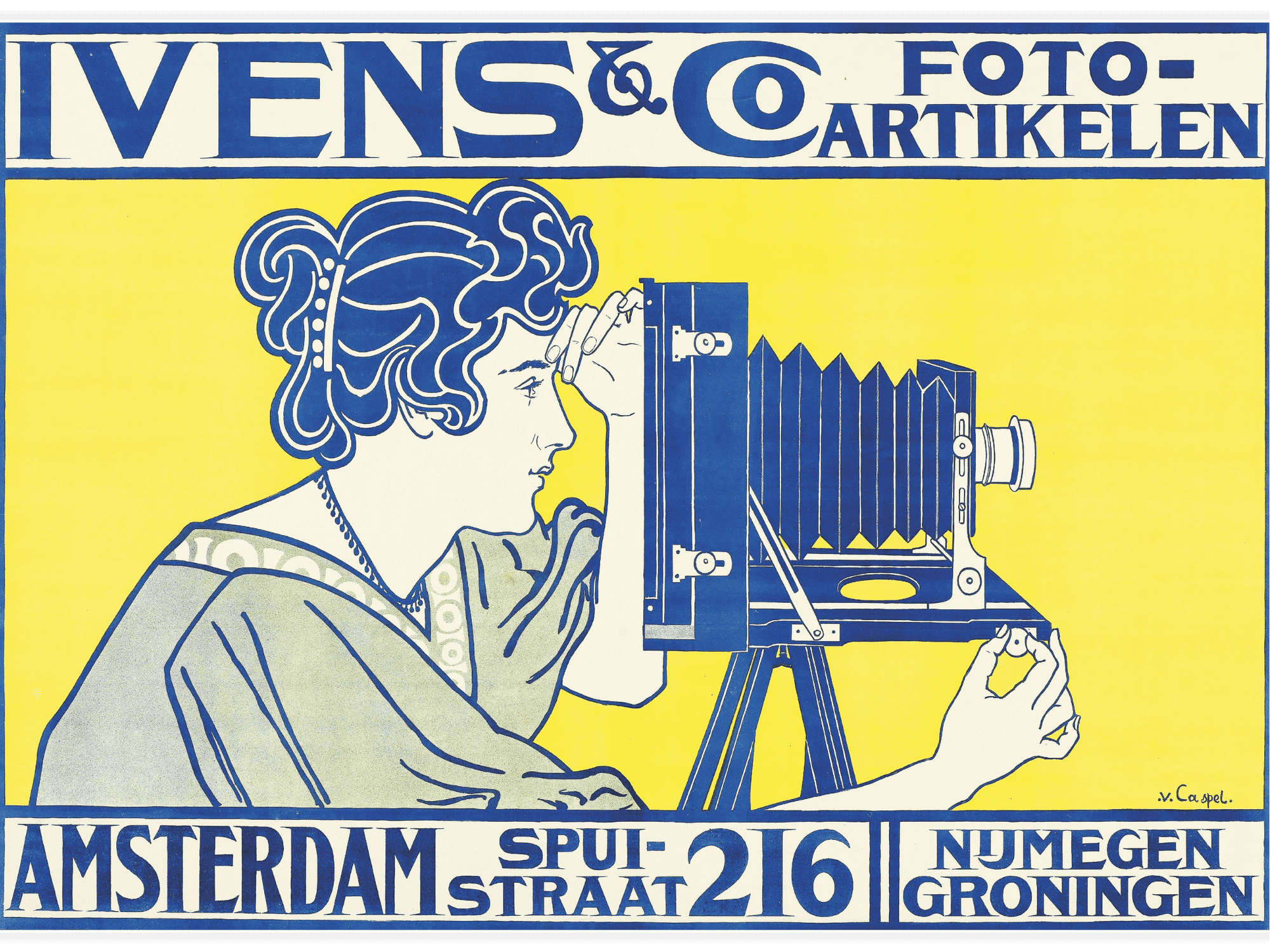 Advertising posters for Ivens Co and Guy de Coral Co