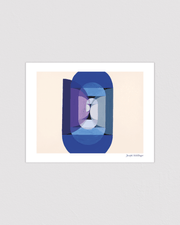 Blue Gray Violet Wheel