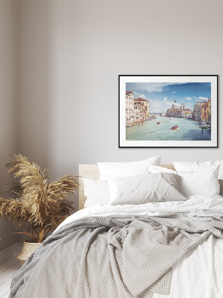 Canal Grande i Venedig Poster