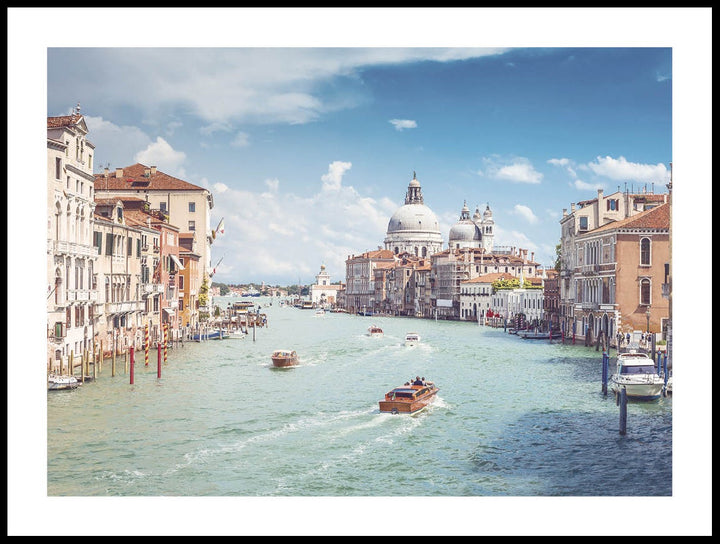 Canal Grande i Venedig Poster