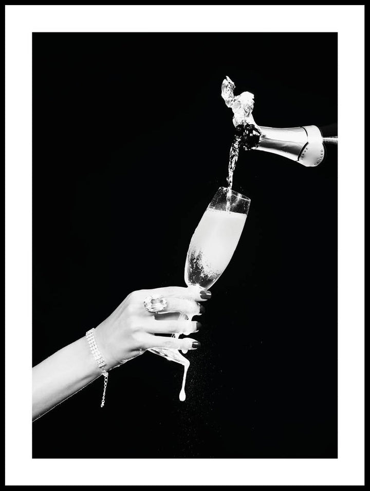 Champagne Toast Poster