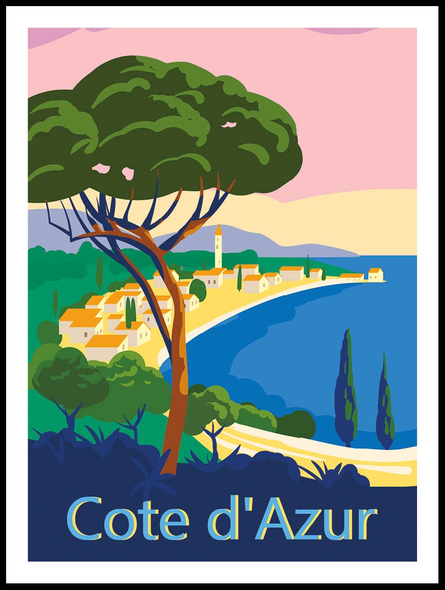 Cote d'Azur Poster