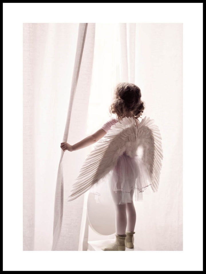 Girl With Wings Poster