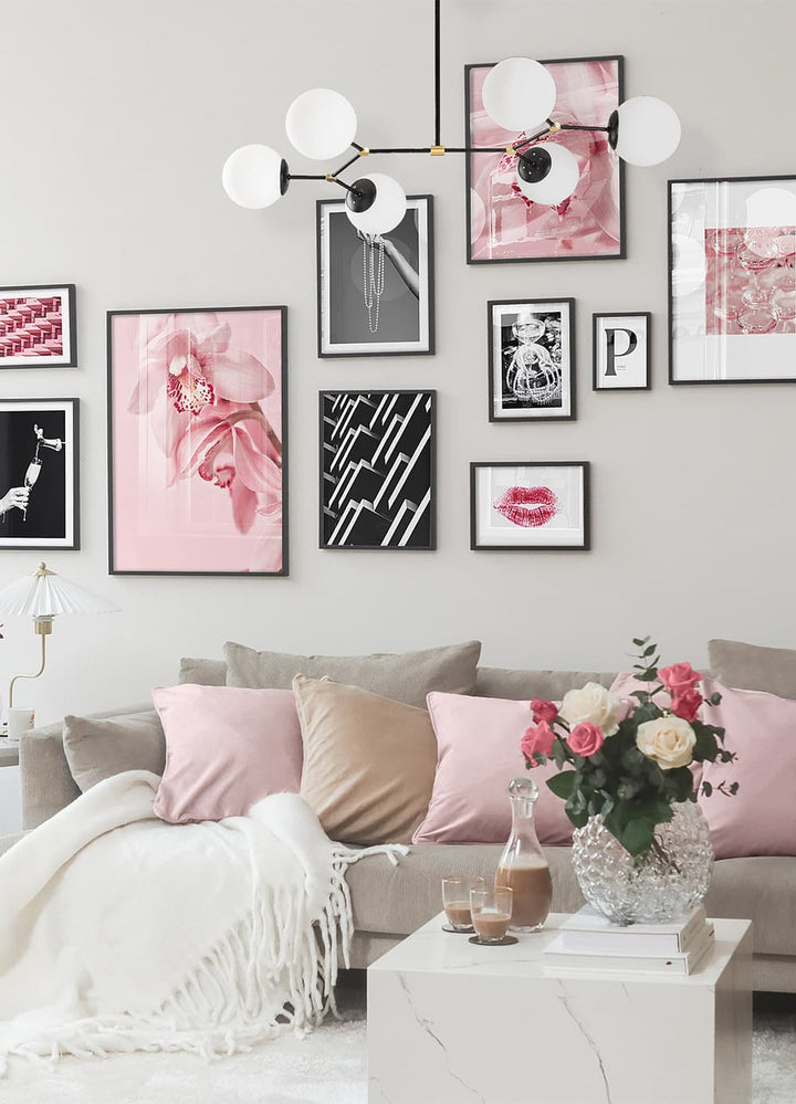 Pink Orchid Poster