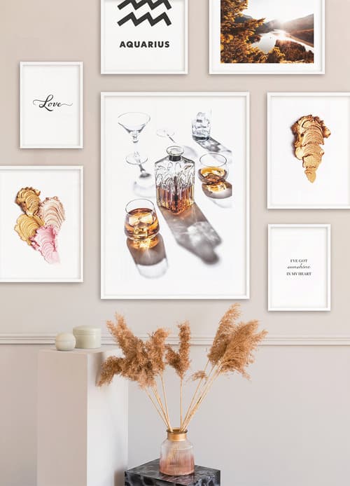 Cocktails & Whisky Poster