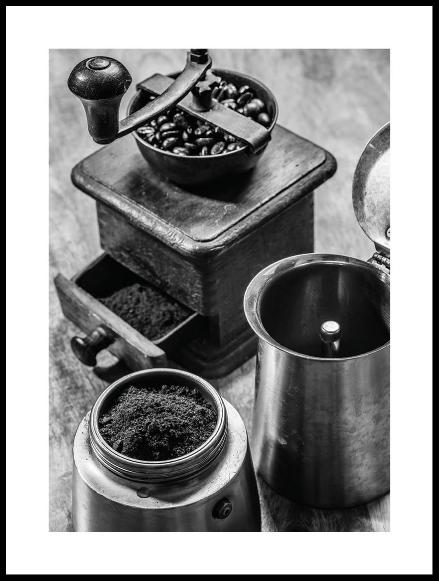 Antique Coffee Maker Poster