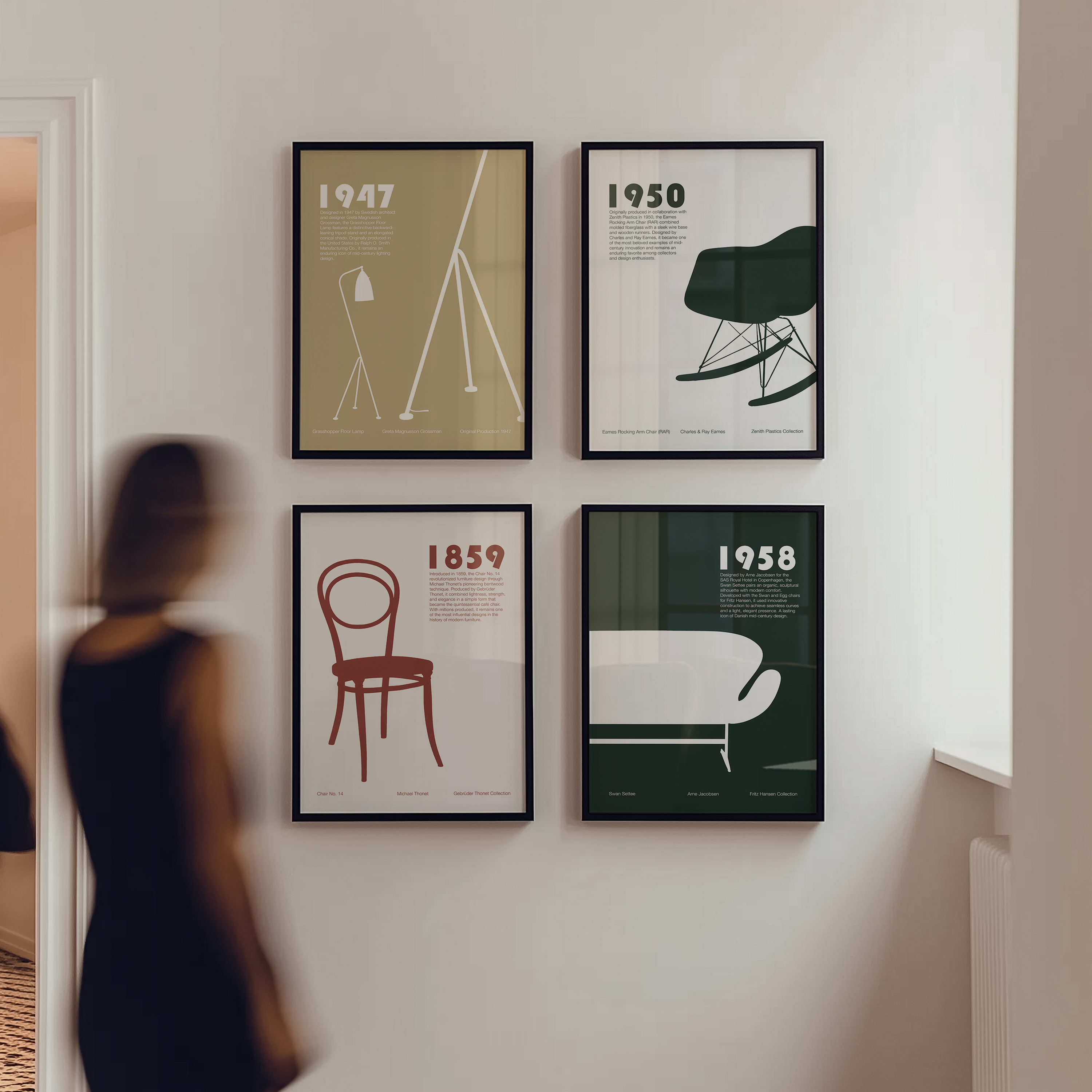 Eames Rocking Arm Chair