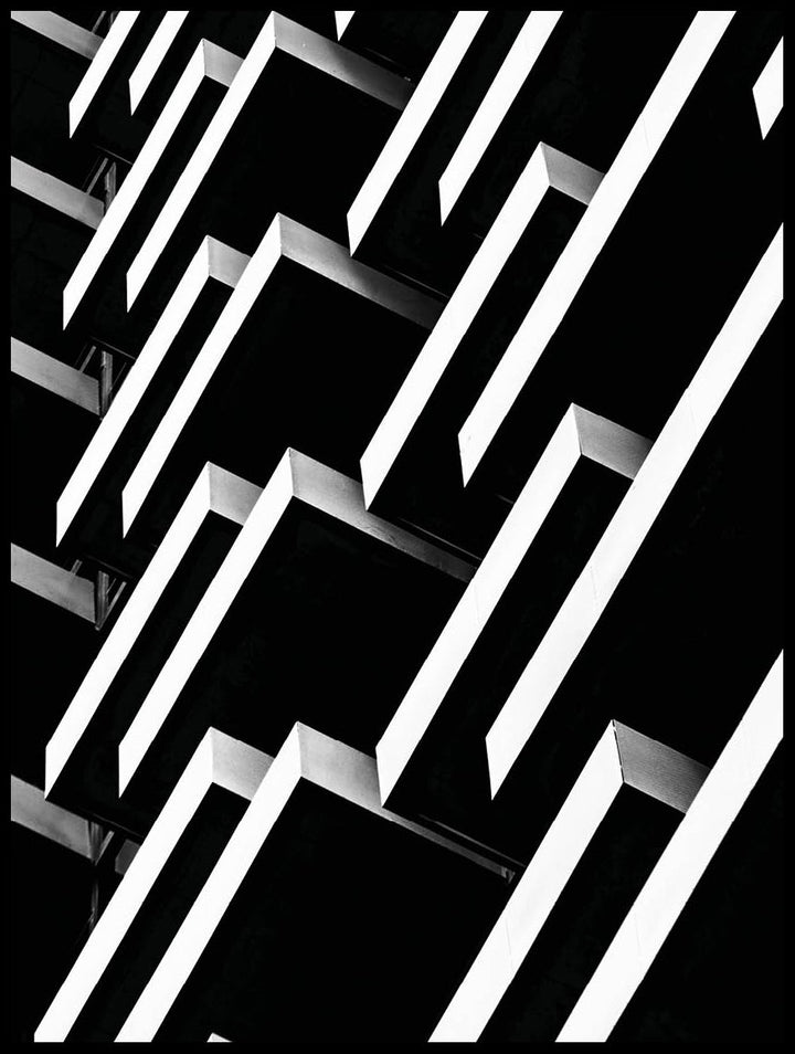 Monochrome Architecture Poster