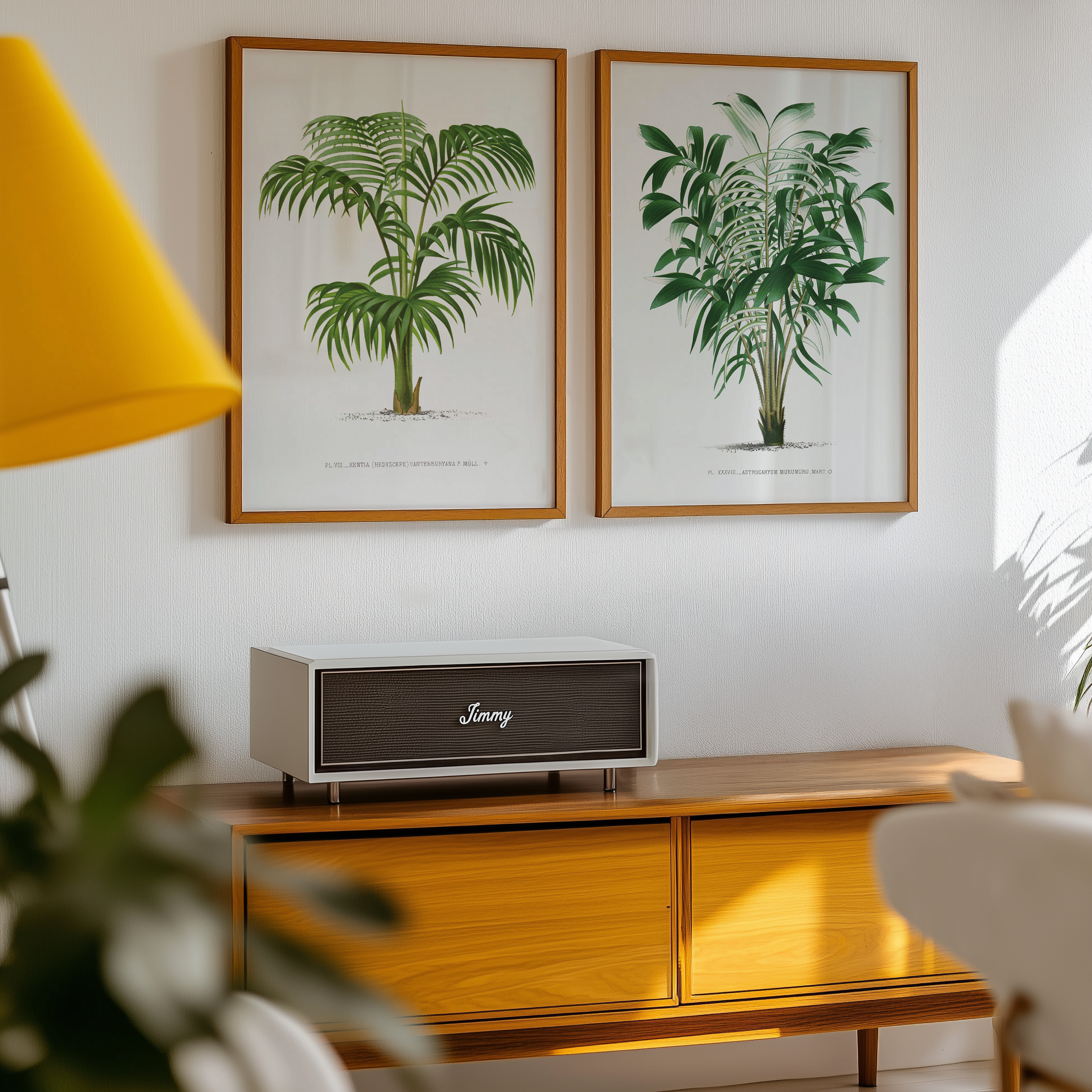 Vintage palm tree illustration No.3