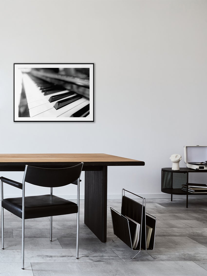 Piano Närbild Poster