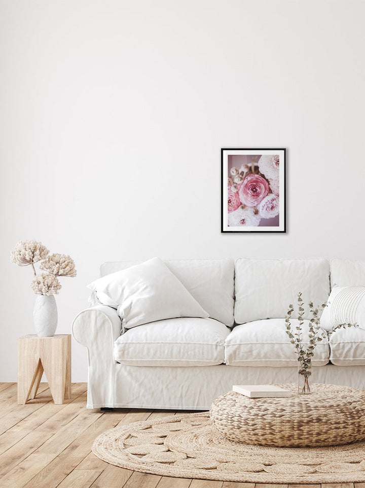 Buttercup In White And Pink Poster