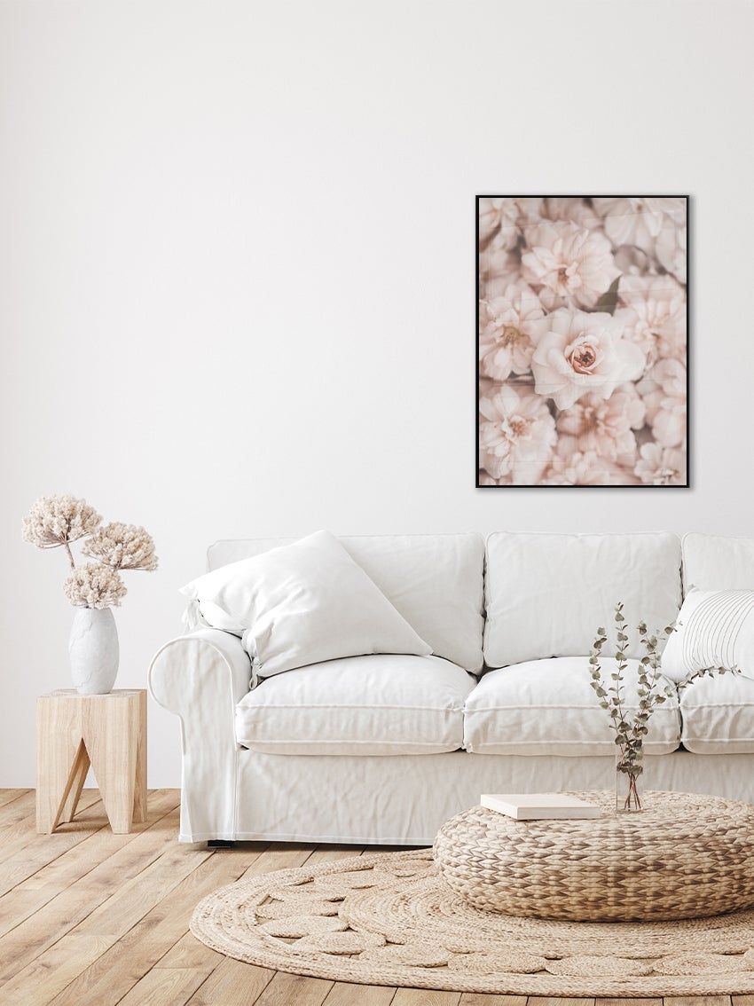 Pink Flowers Poster