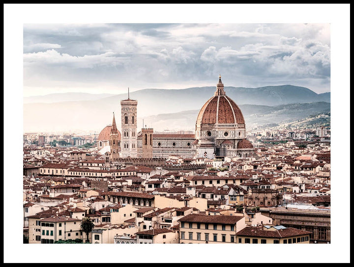 Sunset In Florence Poster