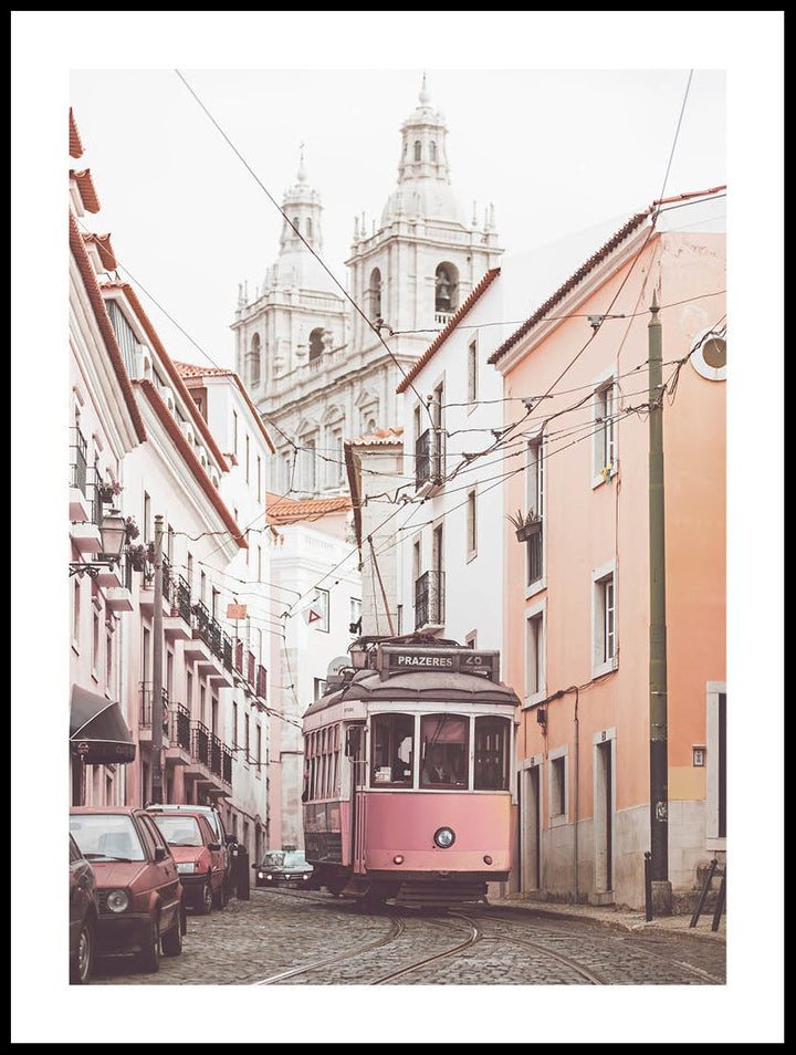 Tram In Lisbon Poster