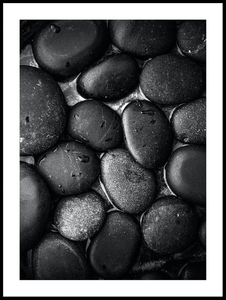 Black Stones Poster