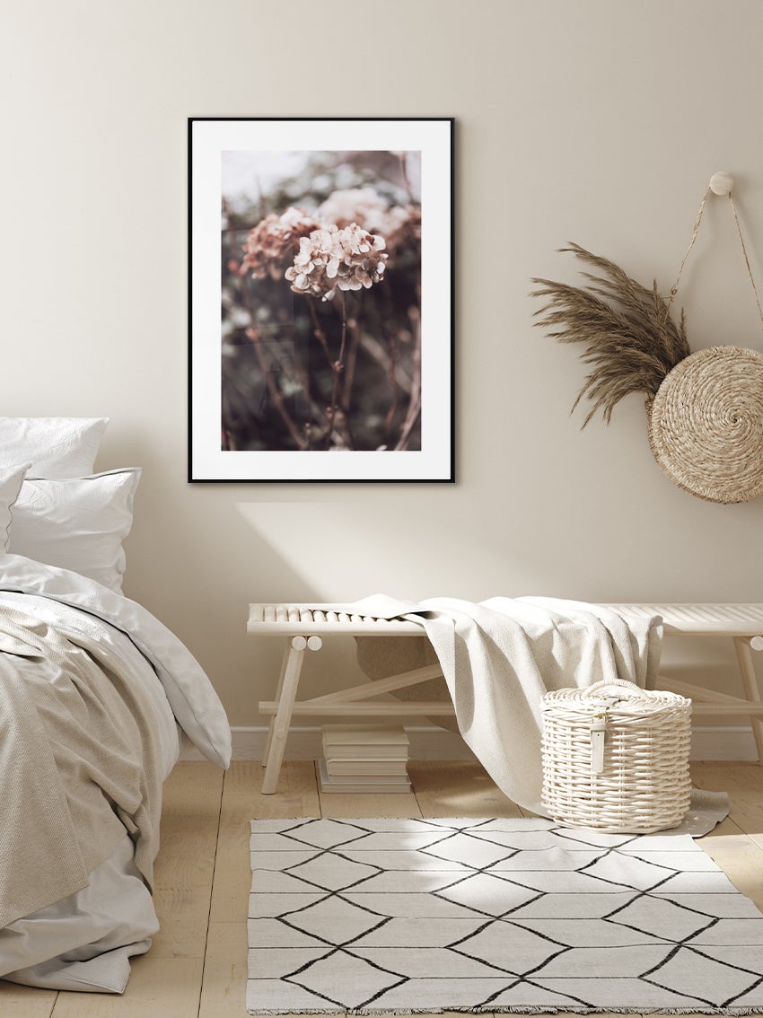 Dried Hortensia Poster