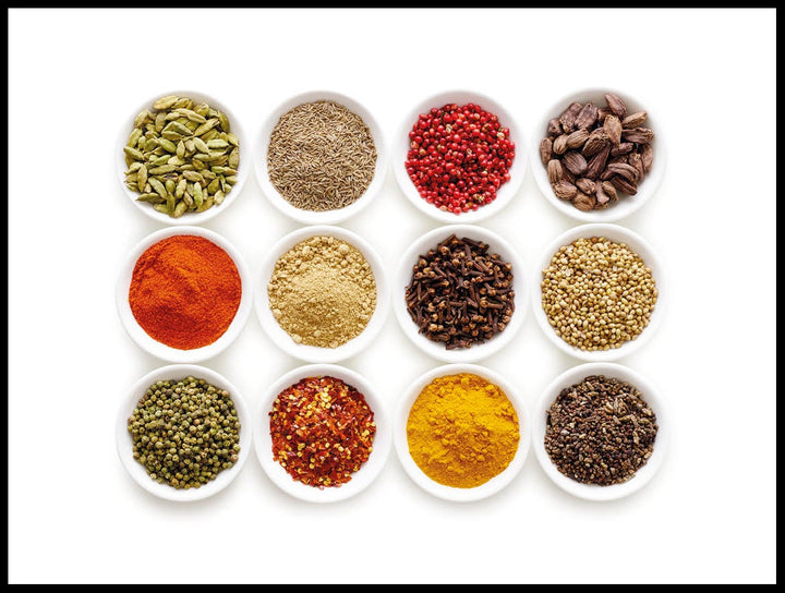 Dried Spices Poster