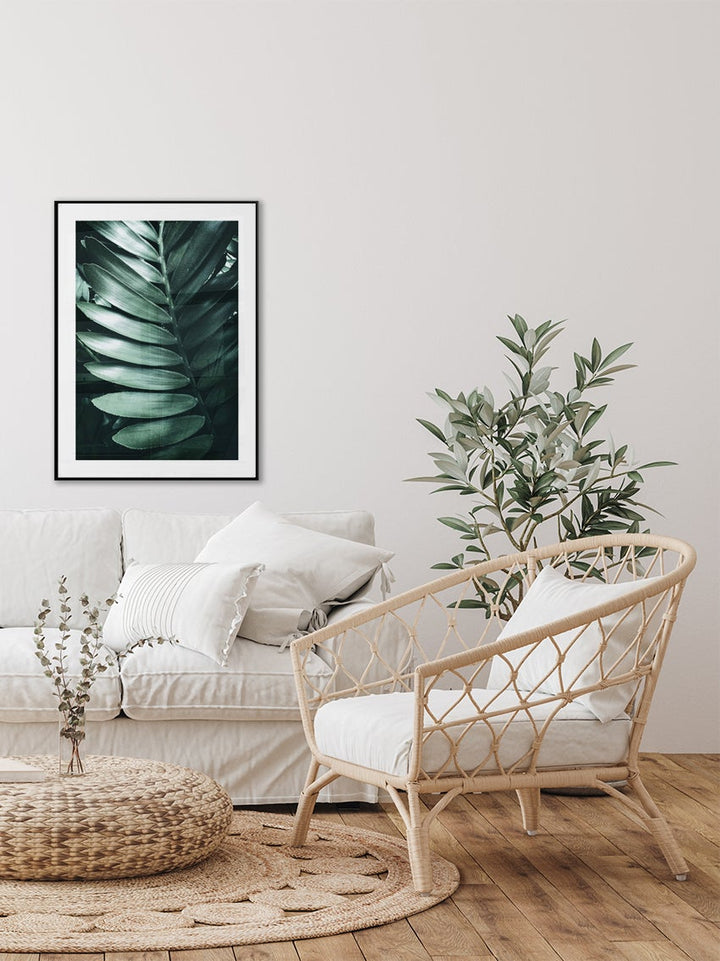 Tropical Leaves Poster