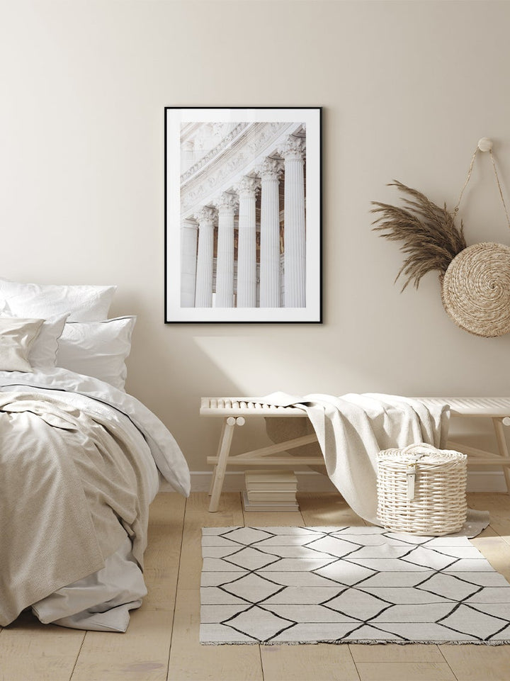 Beautiful Columns In Rome Poster