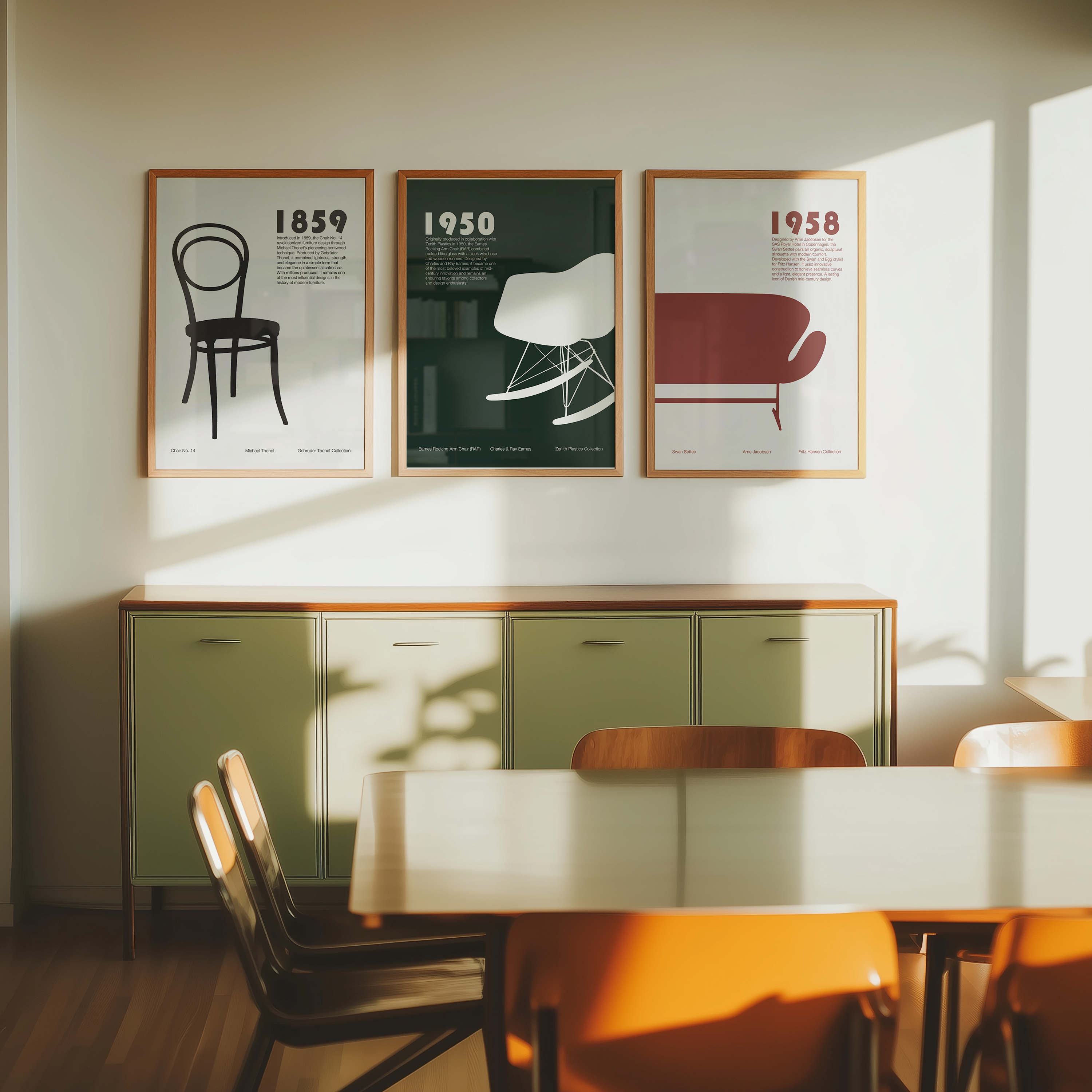 Eames Rocking Arm Chair