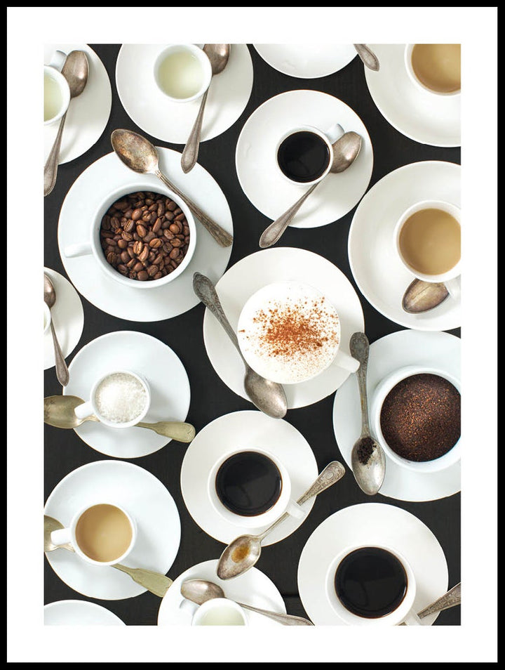 Types Of Coffee Poster