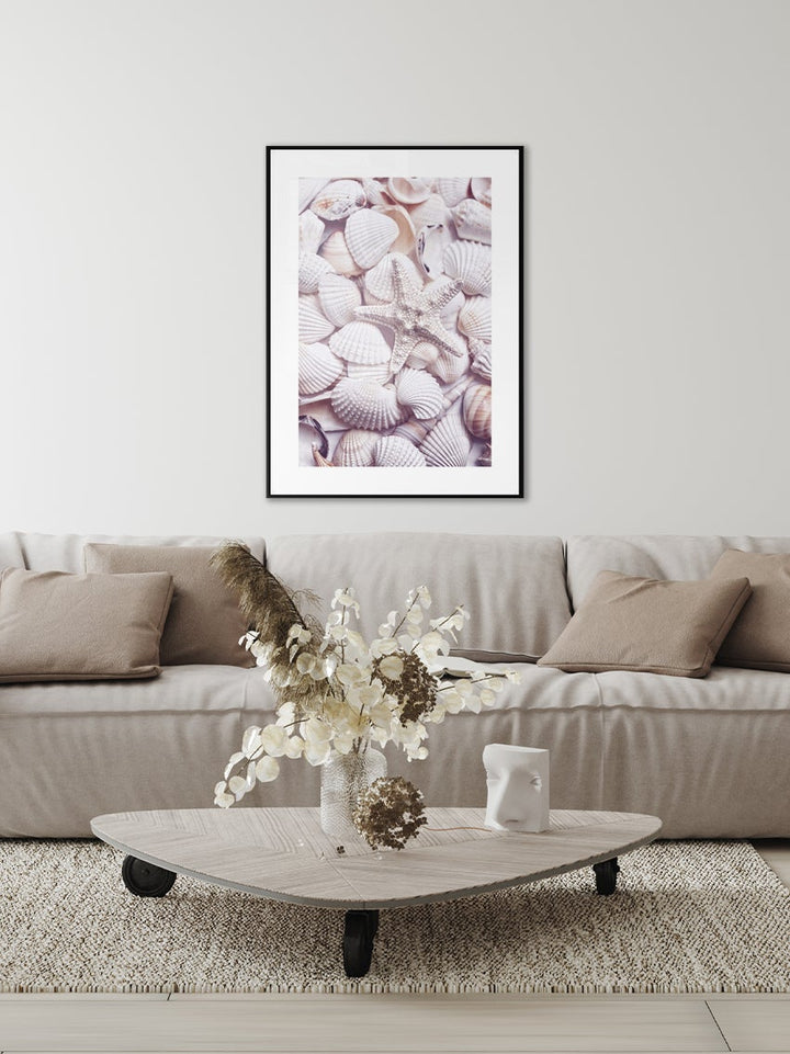 White Shells Poster